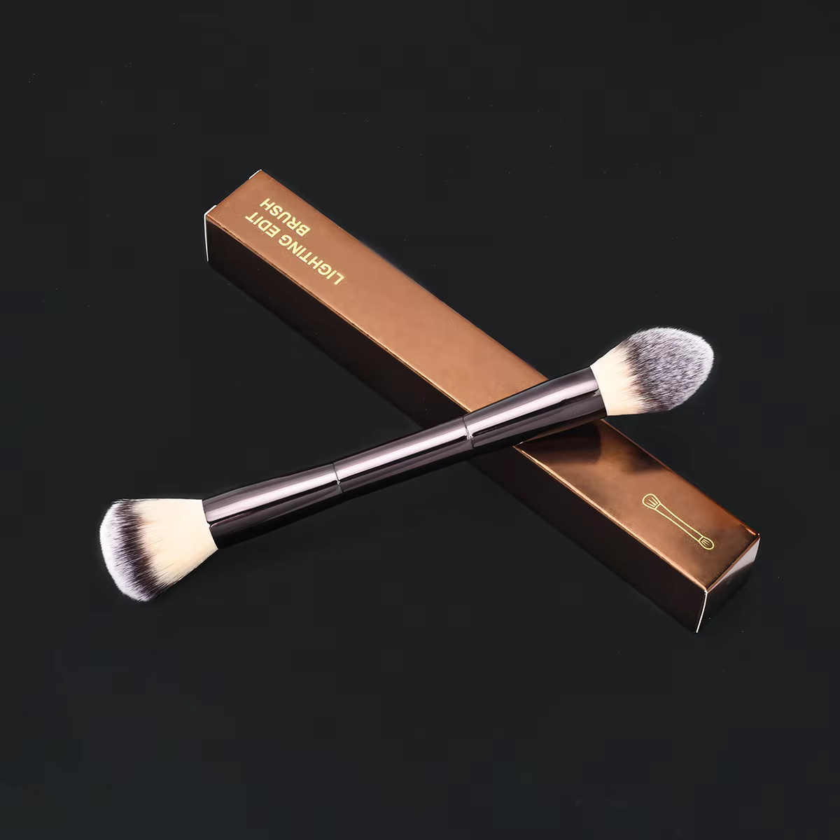 Double-ended Blush Brush with Package