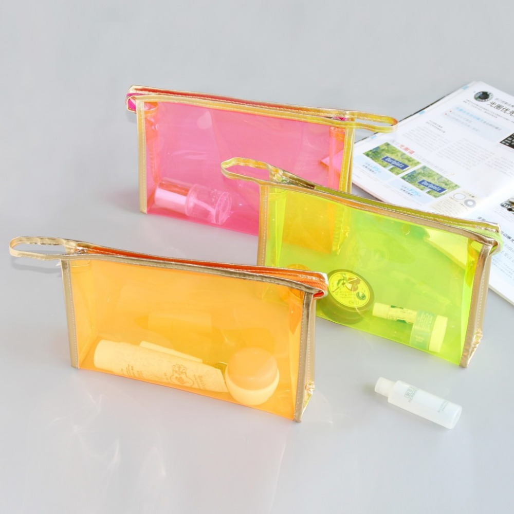 Custom Waterproof PVC Cosmetic Bag Pouch Promotional Products
